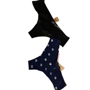 Victoria’s‎ Secret PINK Thong Panties Bundle NWT | 2 Pack | Small